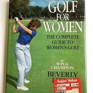 Golf For Women Book Beverly Lewis The Complete Guide to Women’s Golf Vintage
